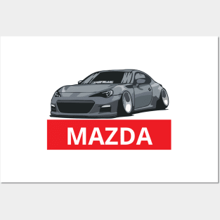 mazda rx7 Posters and Art